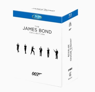 ■THE JAMES BOND COLLECTION 27作品全集 Blu-ray BOX 27枚組 字幕オフ 1962-2021