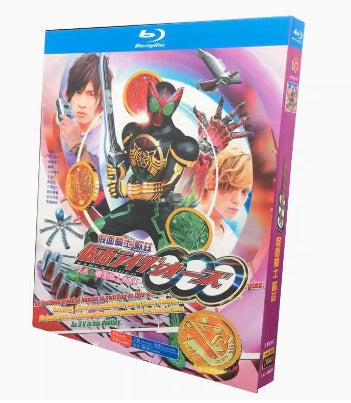 お求めやすい価格■仮面ライダーオーズ/OOO TV全48話 Blu-ray 3枚組 字幕オフ