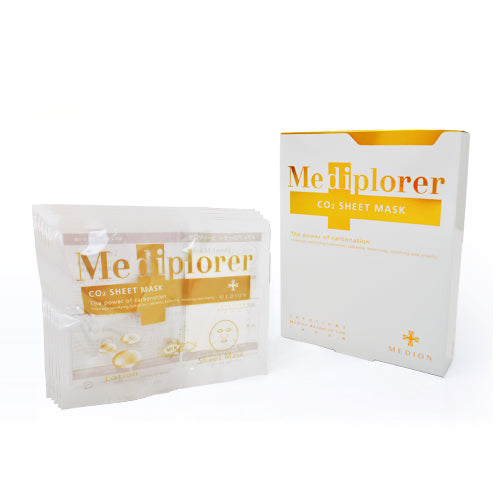 【Mediplorer】 メディプローラー CO2 SHEET MASK (5packs)