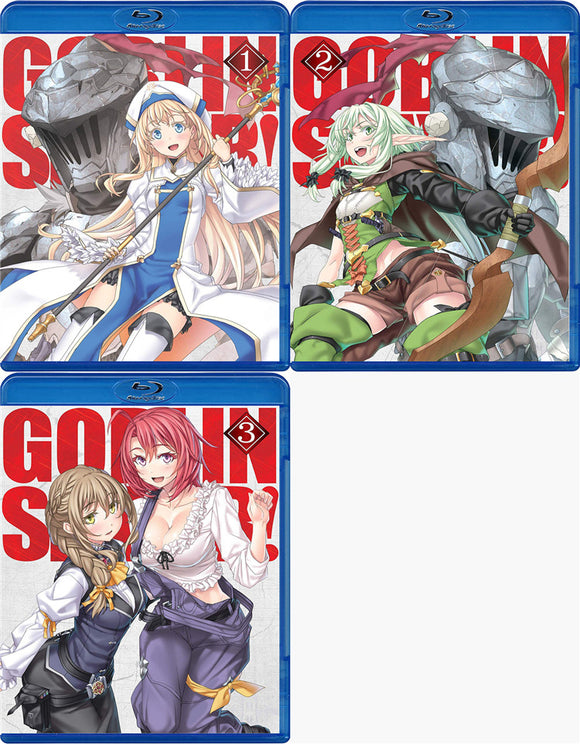 ゴブリンスレイヤー 全3巻セット&GOBLIN'S CROWN Blu-Ray （4枚組）字幕オフ