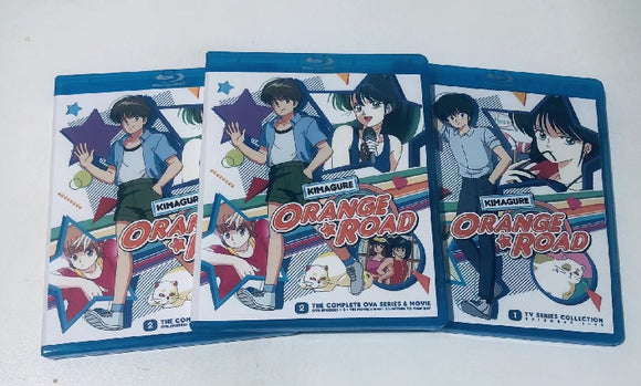 ■きまぐれオレンジロード ORANGE ROAD TV+OVA+劇場版  COMPLETE Blu-ray BOX （6枚組）字幕オフ