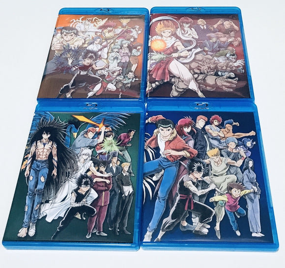 ■幽☆遊☆白書 25th Anniversary Blu-ray 全編&新作OVA（17枚組）字幕オフ