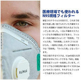 🇯🇵日本製 Anti-VIRUS MASK Virus Cut 99% 3 Layers N95 Filter (可使用 210日)