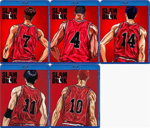 スラムダンク SLAM DUNK Blu-ray Collection Box 全5巻セット（15枚組）字幕オフ