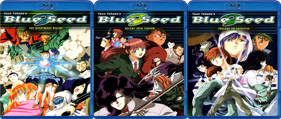 BLUE SEED TV全26話 Blu-ray（6枚組）字幕オフ