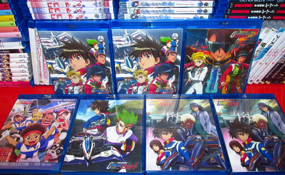 ■新世紀GPXサイバーフォーミュラ ALL ROUNDS COLLECTION ~OVA Series~  全巻 Blu-ray （7枚組）字幕オフ