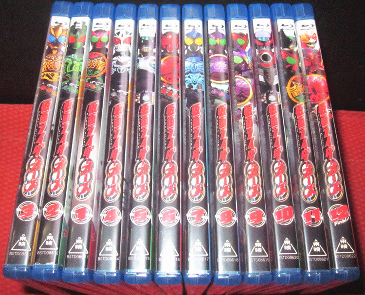 仮面ライダーオーズ BD 全12巻 収納ボックス付き Blu-ray 仮面