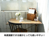 ■ 日本製 木製 化粧品BOX（桐材）