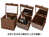 ■ 日本製 木製 化粧品BOX（桐材）